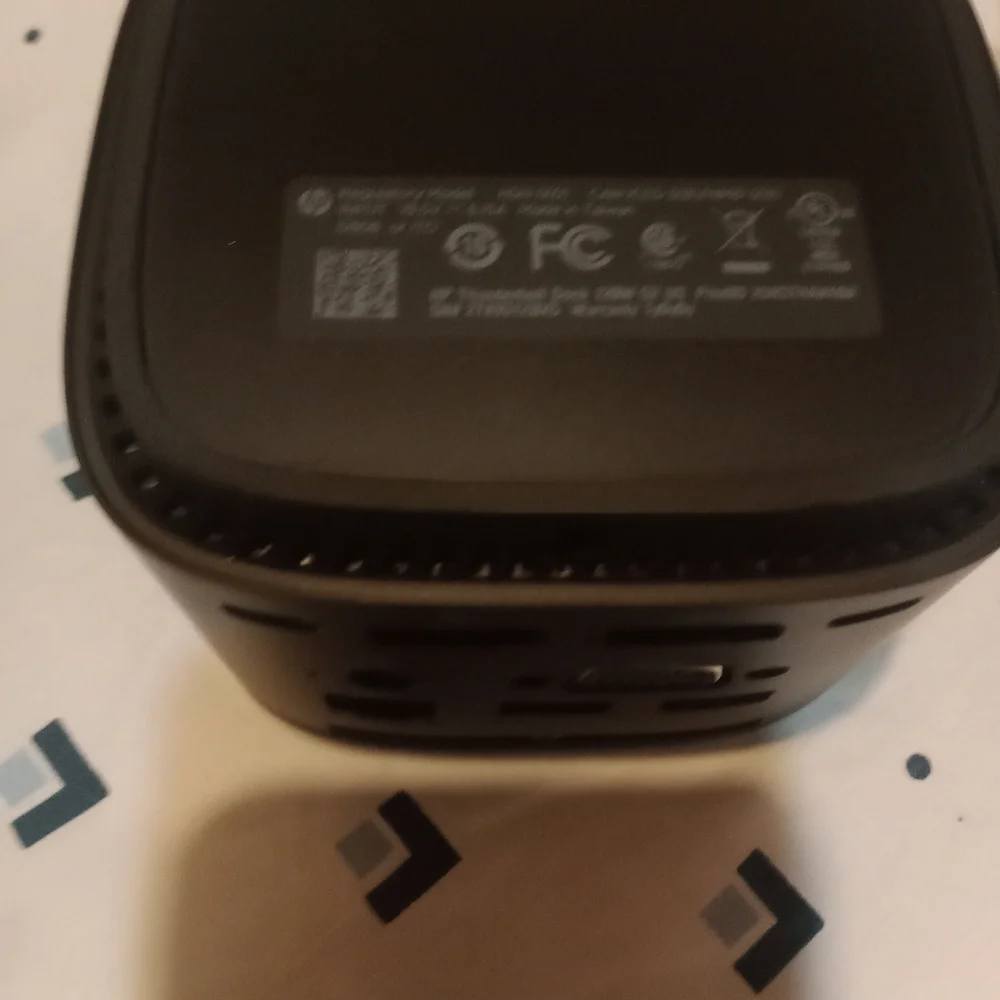 HP Thunderbolt Dock 120W G2 (2UK37AA#ABA) Docking Station Port Replicator